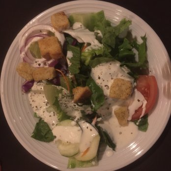 Stockman's Steakhouse - House Salad With Ranch Dressing! - Steakhouses Near Me - Laughlin, Nevada Stockman's Steakhouse - House Salad With Ranch Dressing! - Steakhouses Near Me - Laughlin, Nevada