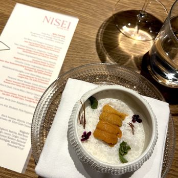Nisei - eat more uni, foraged seaweed, almond - Japanese Near Me - San Francisco, California Nisei - eat more uni, foraged seaweed, almond - Japanese Near Me - San Francisco, California