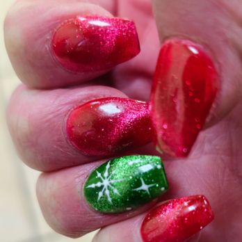 Blessing Nail 2 - Christmas Design - Nail Salons Near Me - Apple Valley, California