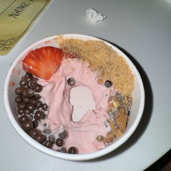 Pinkberry - My yogart being hollow - Ice Cream & Frozen Yogurt Near Me - Folsom, California