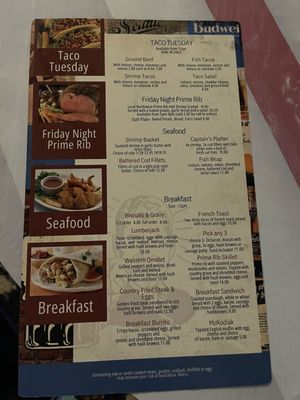 Menu photo 1 Kodiak Bar & Grill Roseburg, OR Menu photo 1 Kodiak Bar & Grill Roseburg, OR