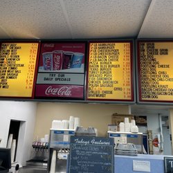 Shirl's Drive in of Zion - Menu