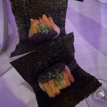 Mai - Uni caviar roll - Izakaya Near Me - Boston, Massachusetts Mai - Uni caviar roll - Izakaya Near Me - Boston, Massachusetts