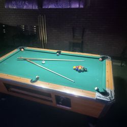 McGee's Lounge - The pool table