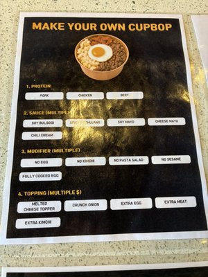 Menu photo 8 Baegopa Richmond Hill, ON