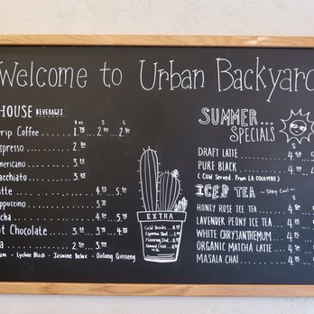 Urban Backyard - Coffee & Tea Near Me - New York, New York Urban Backyard - Coffee & Tea Near Me - New York, New York