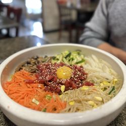 Sokongdong Tofu & BBQ - S2. Korean Beef Tartare Bibimbap