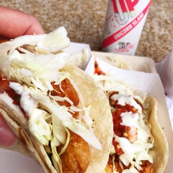 Quality Seafood - Fried Alaskan pollack taco Baja style. - Seafood Markets Near Me - Redondo Beach, California Quality Seafood - Fried Alaskan pollack taco Baja style. - Seafood Markets Near Me - Redondo Beach, California