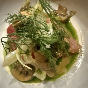 Electric Bleu - Ahi tuna with fennel - French Near Me - Los Angeles, California