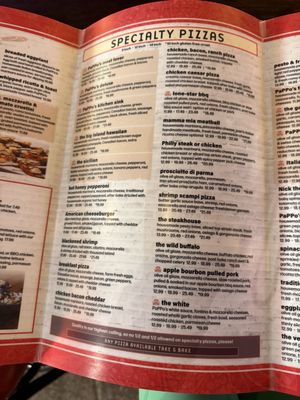 Menu photo 2 PaPPo's Pizzeria & Pub Fairview Heights, IL