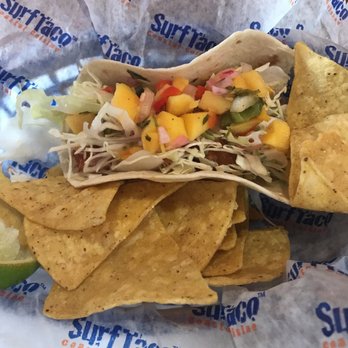 Surf Taco - Mango shrimp taco - Wraps Near Me - Belmar, New Jersey Surf Taco - Mango shrimp taco - Wraps Near Me - Belmar, New Jersey