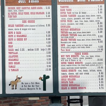 Burrito Vaquero - Menu 12/2/22 - Mexican Near Me - Roseburg, Oregon Burrito Vaquero - Menu 12/2/22 - Mexican Near Me - Roseburg, Oregon