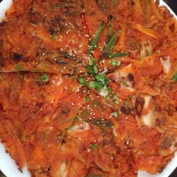 The Crew - Kimchi pancake-found a hair in the last piece - Korean Near Me - San Francisco, California The Crew - Kimchi pancake-found a hair in the last piece - Korean Near Me - San Francisco, California