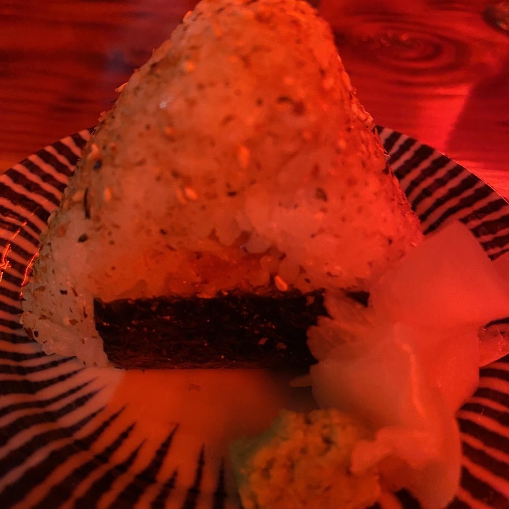 Umami - Spicy Tuna, Scallion, and Nori Onigiri - Sushi Bars Near Me - Pittsburgh, Pennsylvania Umami - Spicy Tuna, Scallion, and Nori Onigiri - Sushi Bars Near Me - Pittsburgh, Pennsylvania