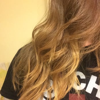 B2V Salon - side profile of my hair - subtle ombré using balayage technique. - Hair Extensions Near Me - West Hollywood, California B2V Salon - side profile of my hair - subtle ombré using balayage technique. - Hair Extensions Near Me - West Hollywood, California