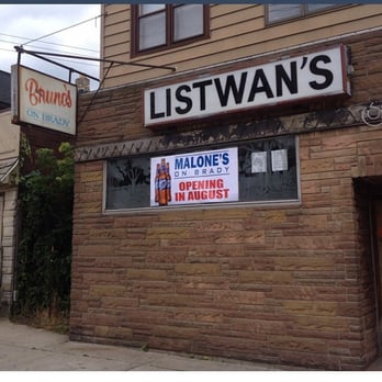 Malone's On Brady - I was a little confused with the name change but I do know Malone's aka Listwans, aka Bruno's. - Bars Near Me - Milwaukee, Wisconsin