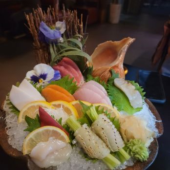 Cinnabar - Gorgeous sashimi platter. - Sushi Bars Near Me - Massapequa, New York Cinnabar - Gorgeous sashimi platter. - Sushi Bars Near Me - Massapequa, New York