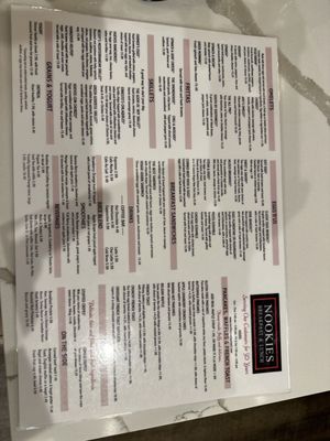 Menu photo 5 Nookies on Wells Chicago, IL