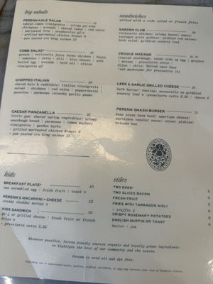 Menu photo 2 Perenn Franklin, TN