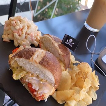 Luana's Coffee & Beer - Turkey on pretzel bun! - Coffee & Tea Near Me - Phoenix, Arizona Luana's Coffee & Beer - Turkey on pretzel bun! - Coffee & Tea Near Me - Phoenix, Arizona
