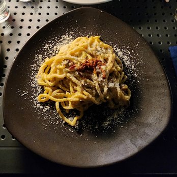 Monzu Fresh Pasta - Carbonara - Italian Near Me - San Diego, California Monzu Fresh Pasta - Carbonara - Italian Near Me - San Diego, California