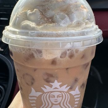 Starbucks - Iced cinnamon dolce latte - Coffee & Tea Near Me - Shelton, Connecticut