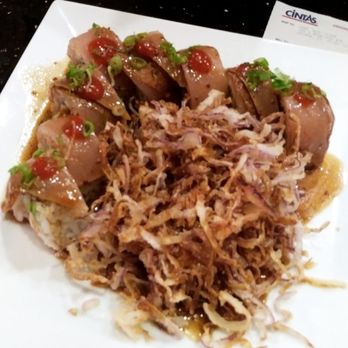Sake Sake 2 Sushi - My favorite roll!! Crunch Onion Albacore ! - Sushi Bars Near Me - Upland, California Sake Sake 2 Sushi - My favorite roll!! Crunch Onion Albacore ! - Sushi Bars Near Me - Upland, California