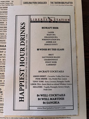 Menu photo 8 Liberty Station Scottsdale, AZ Menu photo 8 Liberty Station Scottsdale, AZ