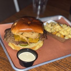 Morty's Meat & Supply - Burnt ends meatloaf sandwich