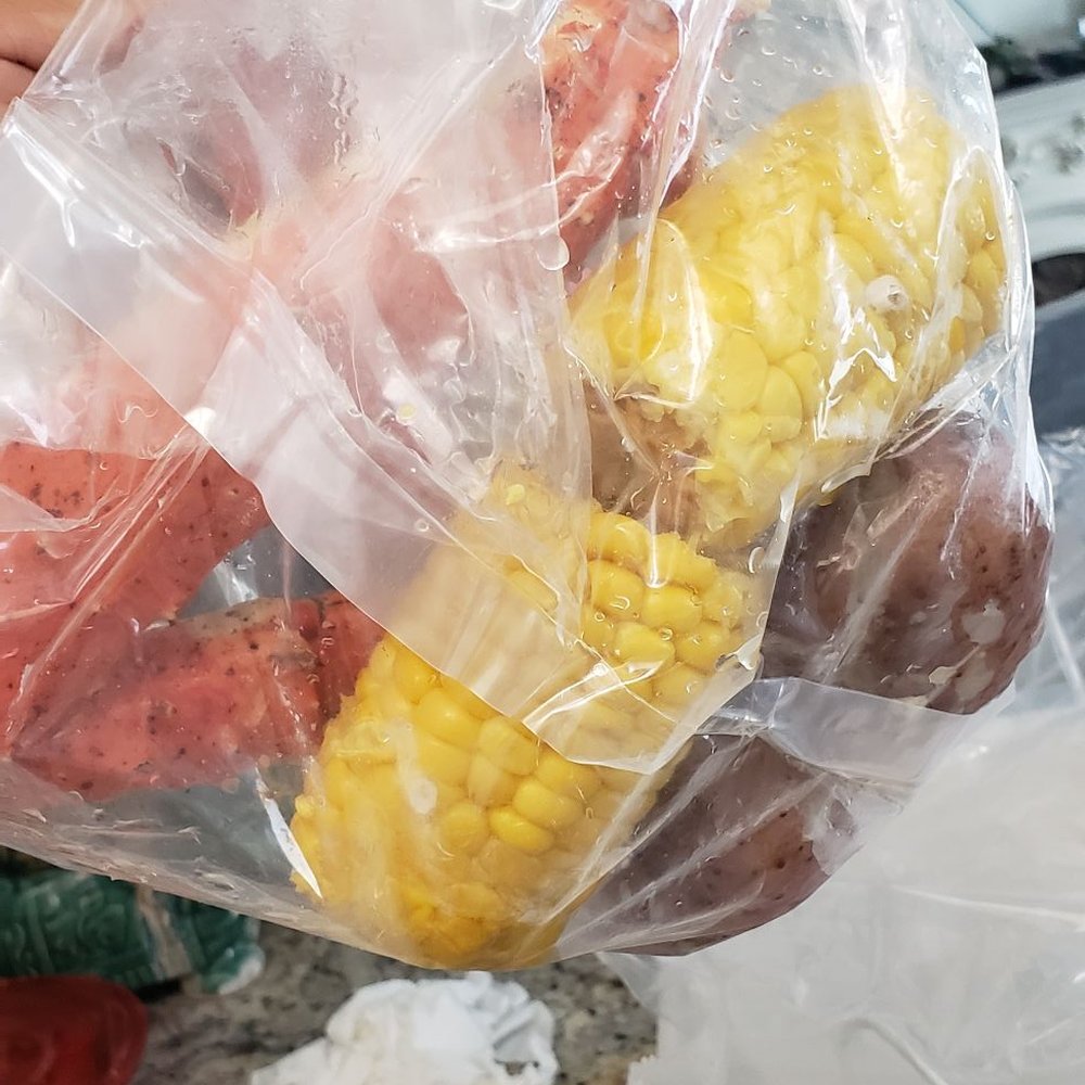 Captain Crab - Less than a pound of king crab and unpictured absolutely horrible customer service from the Arden location of Captain Crab. - Seafood Near Me - Sacramento, California