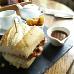 Poachers - Pork stuffing sandwhich
