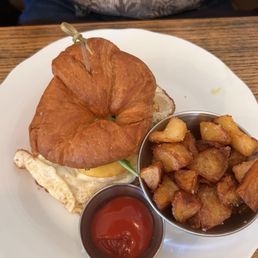 EGG & CHEESE CROISSANT EGG & CHEESE CROISSANT