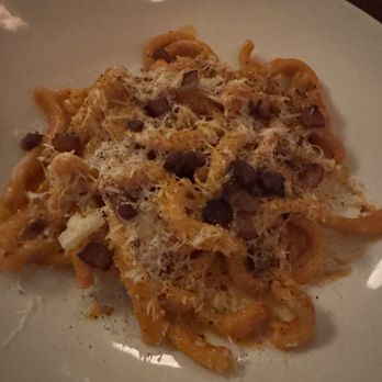 Demo - Gemelli with pork cheeks - New American Near Me - New York, New York