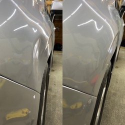 Remove Your Dent - Results of removing dent using PDR