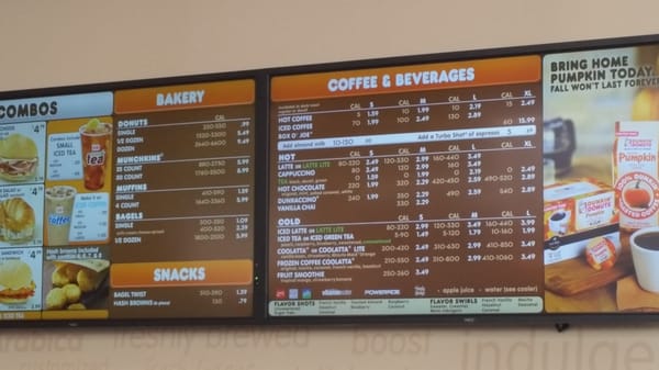Menu photo 8 Dunkin' Santa Monica, CA