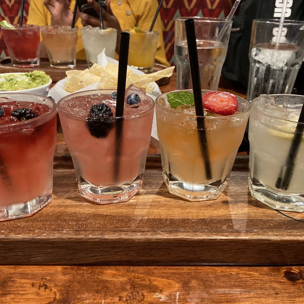 Milpa Kitchen Restaurant - Berry Hibiscus, Four Berry, Strawberry Mint and Lavender Pear Infused Margaritas - Mexican Near Me - Denton, Texas Milpa Kitchen Restaurant - Berry Hibiscus, Four Berry, Strawberry Mint and Lavender Pear Infused Margaritas - Mexican Near Me - Denton, Texas