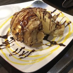Tempura fried ice cream