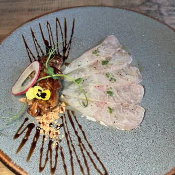 Kata Robata - Amberjack foie gras - Sushi Bars Near Me - Houston, Texas Kata Robata - Amberjack foie gras - Sushi Bars Near Me - Houston, Texas