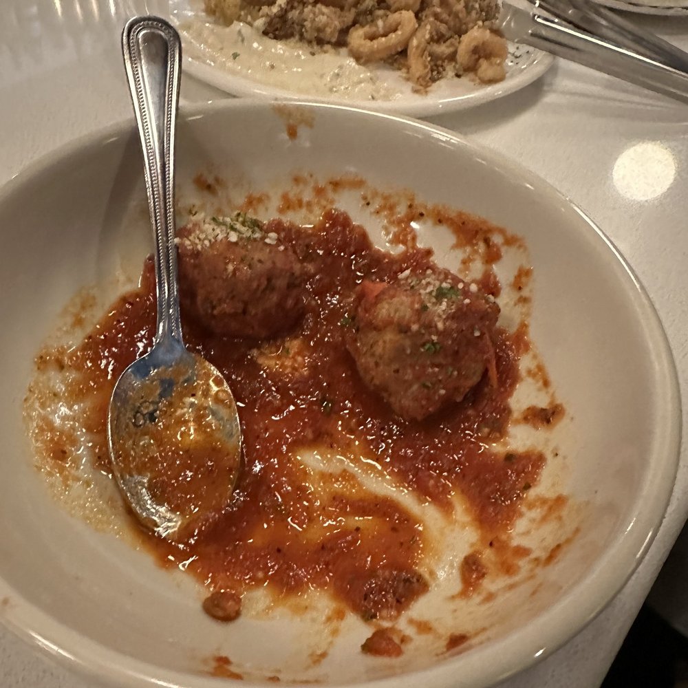 Cocozza - Meatballs with Calamari in background - Italian Near Me - Memphis, Tennessee