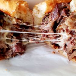 The Meating Place Cafe - Cheese steak, or their version of a French Dip? Not getting this again next time.
