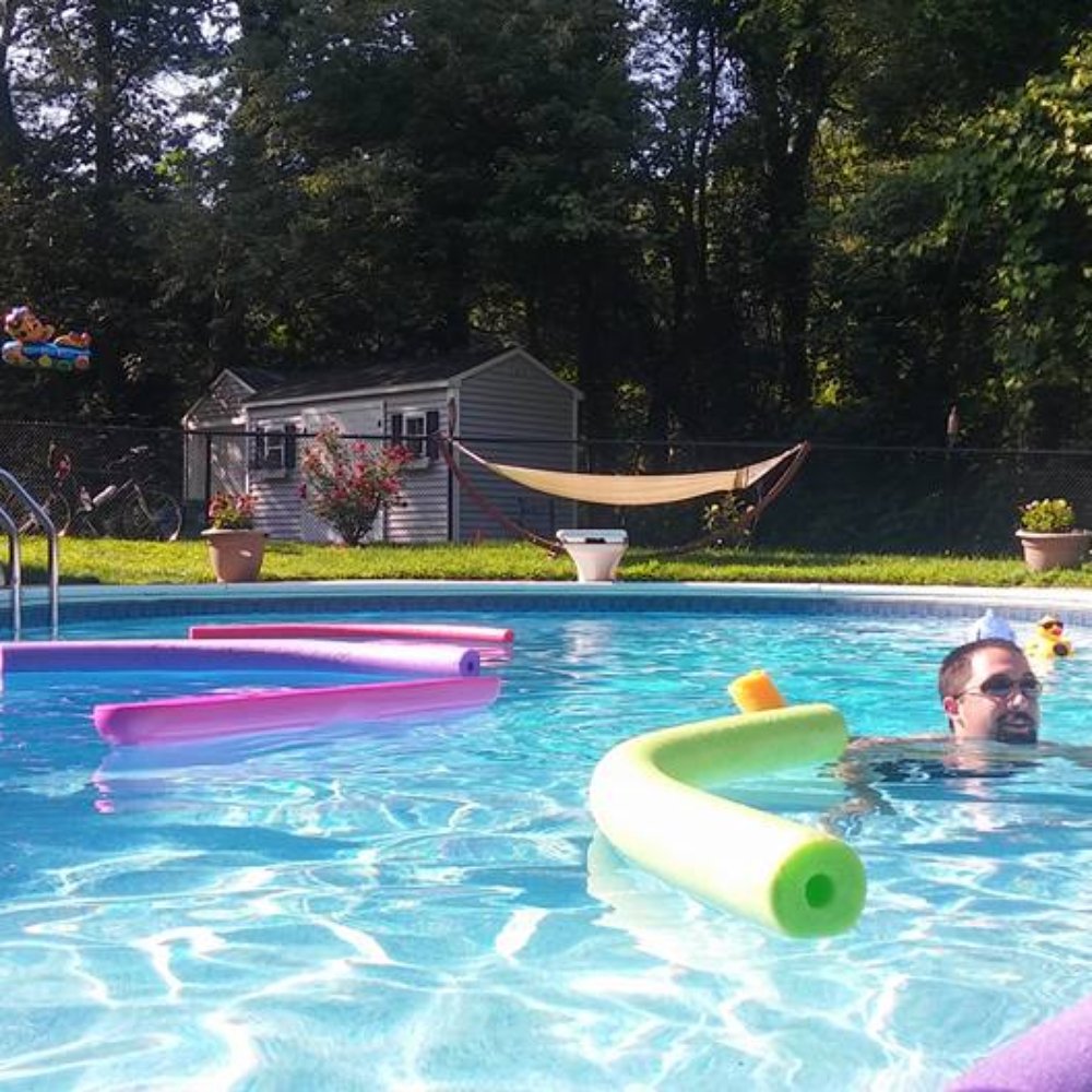Living Root Dragon Boat - Some downtime at the pool with the team! - Boating Near Me - Everett, Massachusetts
