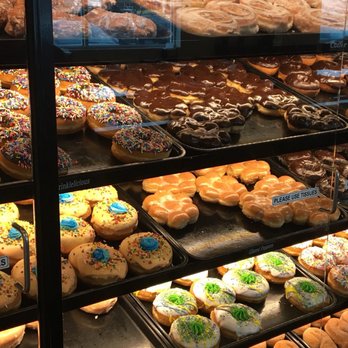 Bakery Express - An assortment of donuts including special decorated ones for Mardi Gras - Bakeries Near Me - Halethorpe, Maryland