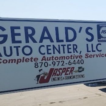 Gerald's Auto Center - sign alongside road - Auto Repair Near Me - Jonesboro, Arkansas Gerald's Auto Center - sign alongside road - Auto Repair Near Me - Jonesboro, Arkansas