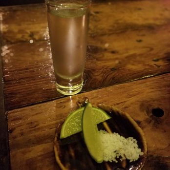 La Justina - Nice cold tequila shot - Mexican Near Me - Tijuana, BCN