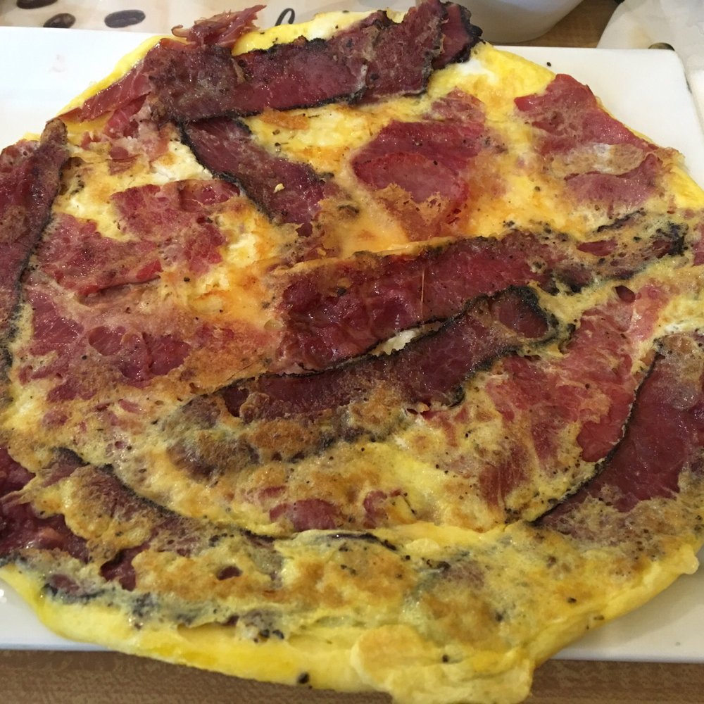 Cafe Brie - Pastrami and corned beef omelette. - Sandwiches Near Me - Pompano Beach, Florida