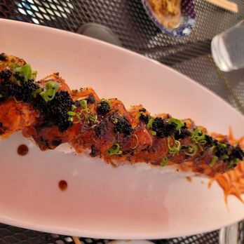 Komachi Sushi - Spiderman Roll is massive...huge bites - Japanese Near Me - Lodi, California Komachi Sushi - Spiderman Roll is massive...huge bites - Japanese Near Me - Lodi, California