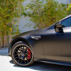 The Auto Lounge - More of the 3m Satin Black full body wrap.