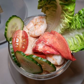 Café Frank - Old School Seafood Cocktail - Cafes Near Me - Charlottesville, Virginia