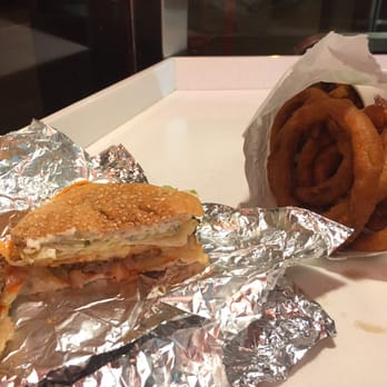 Z-Burger - Asked for cheeseburger cut in half. Burger looked terrible, buns were cold.  Onion rings were not crispy. - Hot Dogs Near Me - Washington, DC, District of Columbia