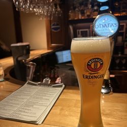 The Big Ben - Great beer selection, it's October so a nice German Weiss beer this time